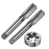 sourcing map 3pcs Metric Hand Tap and Die Set, M16