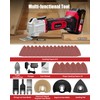 AVID POWER Cordless Oscillating Tool 20V Battery Powered Oscillating Multitool
