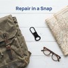 6 Pack Zipper Pull Replacement, Detachable Metal Zipper Pulls Repair