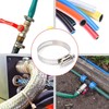Stainless Steel 60Pcs Adjustable Hose Clamps Plumbing Fuel Line Clamps