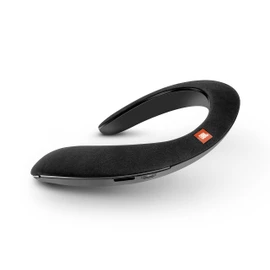JBL SoundGear Wearable Neck Speaker, Supports Bluetooth/apt-X, 1.2 inches (31 mm) Diameter Speaker, Equipped with 4 Drivers Black JBLSOUNDGEARBLK [Domestic Regular Product/Manufacturer Included]