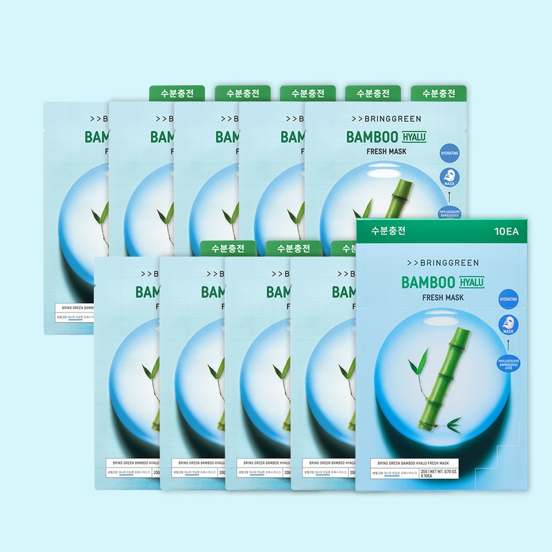 Bring Green Fresh Mask Tea Tree Cica 20g 10 sheets