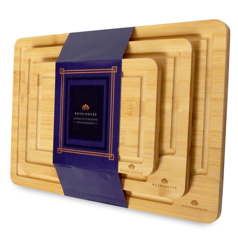 3 Pack Cutting Board Large 15x10x0.5, Medium 12x8x0.5 Small 9x6x0.5