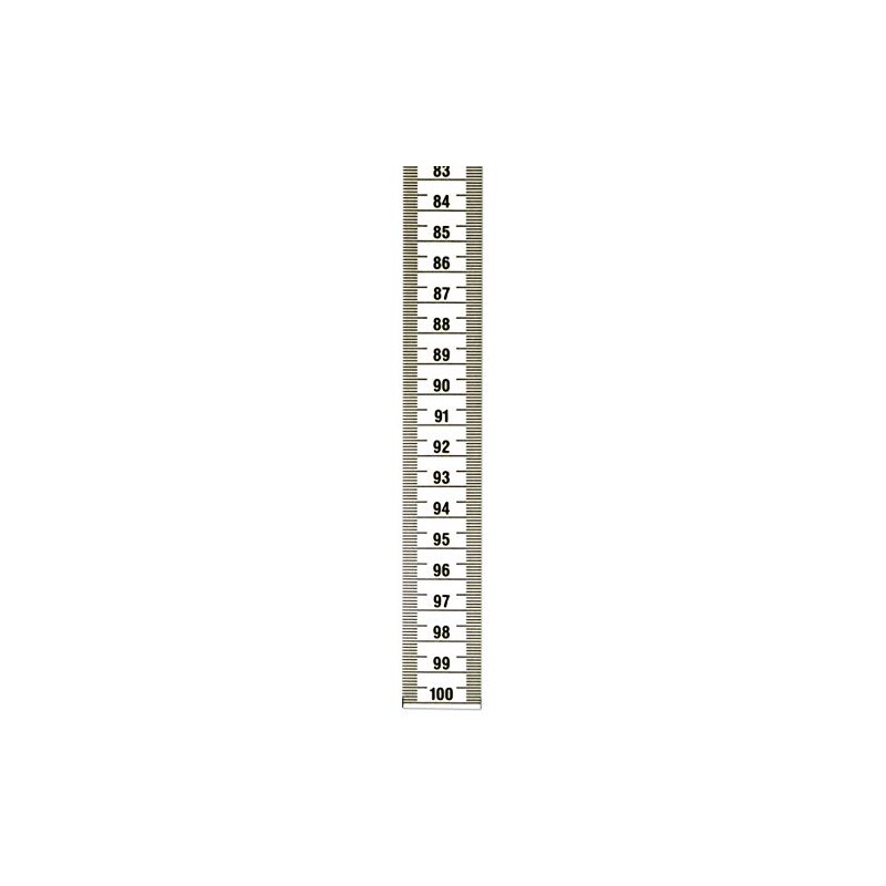 Oregon Rule Co. Adhesive Backed Metric Ruler - 1 Inch