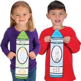 Really Good Stuff Ready-to-Decorate Crayon Welcome Refill - 24 Crayons