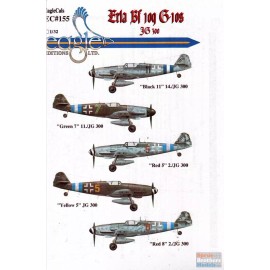 Eagle Editions ECL32155 1:32 Eagle Editions Erla Bf 109G-10's JG300