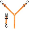 3 Point Ratchet Y Strap for UTV, ATV, Truck Bed
