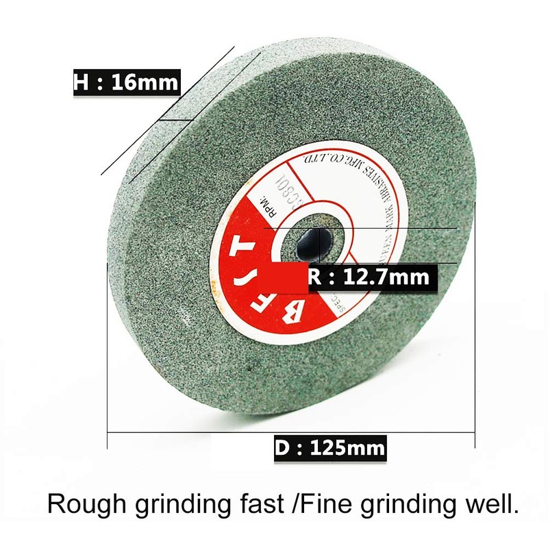 Silicon Carbide Bench Grinding Wheel, 80#Fine