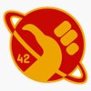 The Hitchhikers Guide to The Galaxy 42 Sticker Bumper Sticker