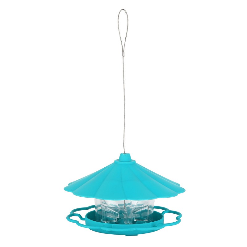 Bird Feeder Foldable Portable Terrace Bird Feeder for Outdoor Garden