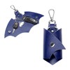 SHMZK Bat Shaped Keychain, PU Leather Bat Keys Ring Cover