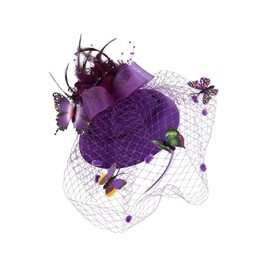 LALAFINA 1pc Mini Gauze Butterfly Headband for Women Elegant Hair Hoops for Weddings Parties Events Lightweight Easy to Any Outfit Unique Decorative Accessory