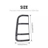 Feiteplus Land Rover Rear Tail Light Lamp Guards Set Pair