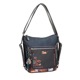 Anekke Contemporary Kyomu Convertible Shoulder Bag Multicoloured, multi-coloured