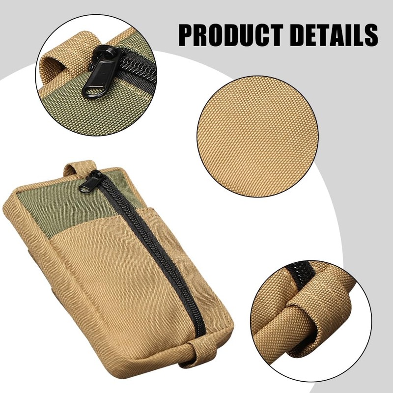 Molle EDC Bag, Lightweight Small Tool Bag, Wear-resistant EDC Storage