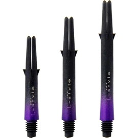 Lstyle Two Tone Carbon Dart Shaft Extra Durable and Strong - Purple 190 Short Length