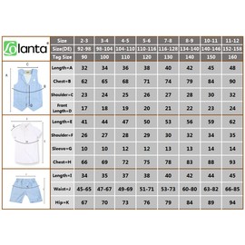 LOLANTA 4PCS Page Boy Suits Wedding, Kids Summer Short Suit Set, Ceremony Christening Partywear, Waistcoat Shorts Shirt with Bowtie, 8-9 Years, Pink, Tag 140