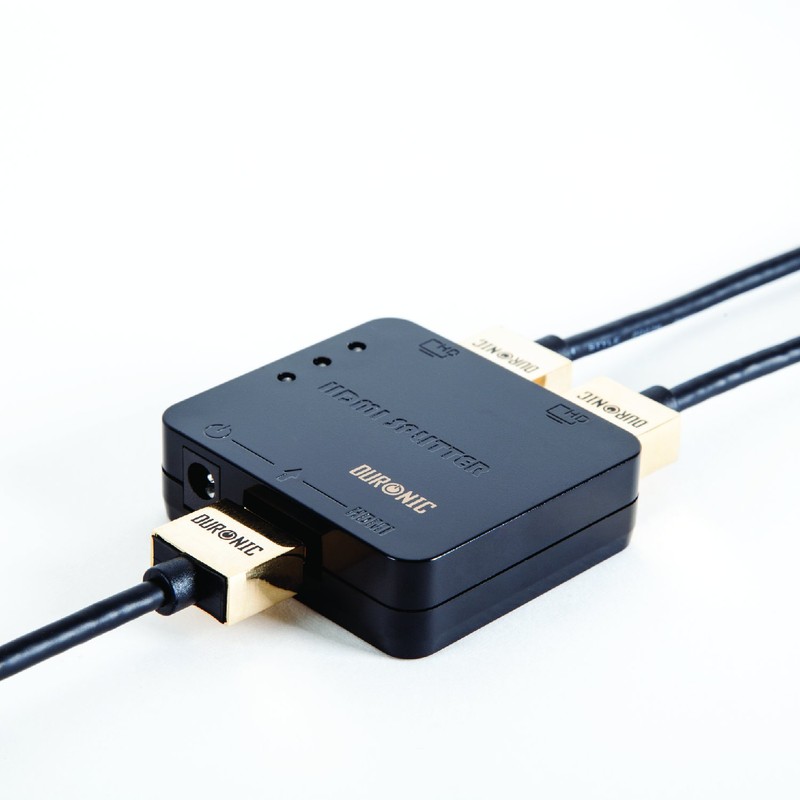 Duronic HS12 - 2 Way HDMI Splitter Box - Latest