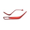 HANSTRONG GEAR 2PCS ABS Red Color Interior Front Dashboard Center