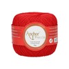 ANCHOR Crochet Yarn, Cotton, Red