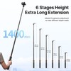 55" Selfie Stick Tripod for Gopro, ULANZI Go Quick II