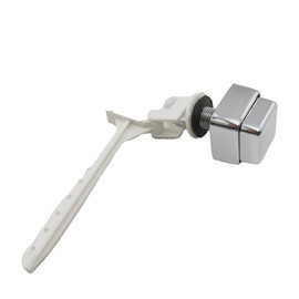 Dogxiong Toilet Handle Replacement, Universal Toilet Tank Flush Lever, Toilet Flush Lever Handle, Chrome