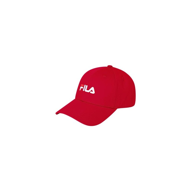 FILA Unisex Baseball Cap, true red