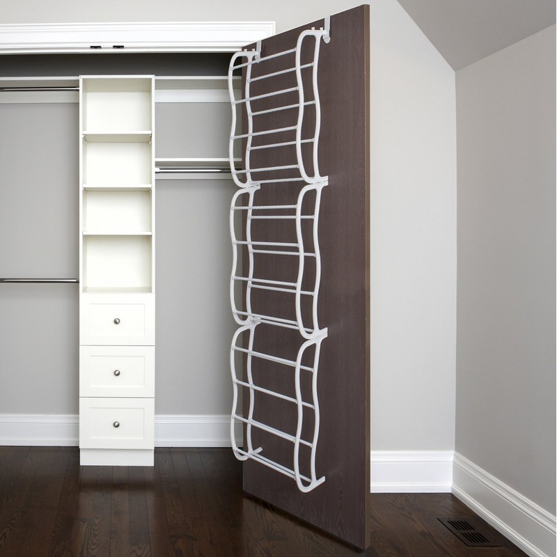 OxGord Shoe Rack for 36 Pair Over the Door Shelf