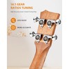 LEKATO Concert Ukulele for Beginners, 23 Inch Mahogany Ukelele Bundle