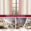 DriftAway Chris Linen Blackout Curtains with Thermal and Sound Reducing