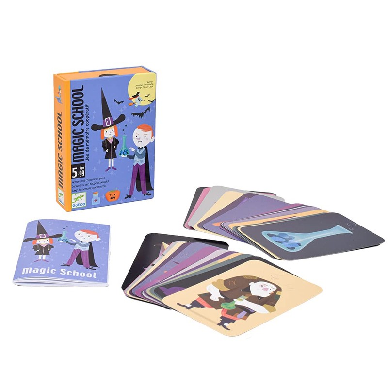 DJECO Magic School Lettere (35144), Multicolore (1)