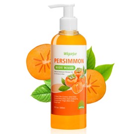 Persimmon Body Wash for Old People Smell, Natural Deodorant Bar Soap for Strong Odor Smelly Feet Remove, Cleansing Body Deodorizing with Persimmon & Green Tea Extracts