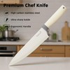 KUISINE Sharp Knife Set,High Carbon Stainless Steel Ergonomic Handle Knife