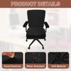 sourcing map Office Chair Covers, Stretchable Rotating Chair Slipcover Desk