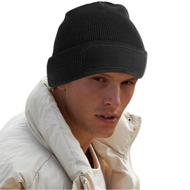Beechfield - Recycled Original Patch Beanie - Black