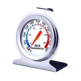 Termómetros de Horno, 50-300 C100-600 F, Termómetro de Horno de Acero Inoxidable de Lectura Instantánea para Horno Eléctrico, Barbacoa, Horneado,...  