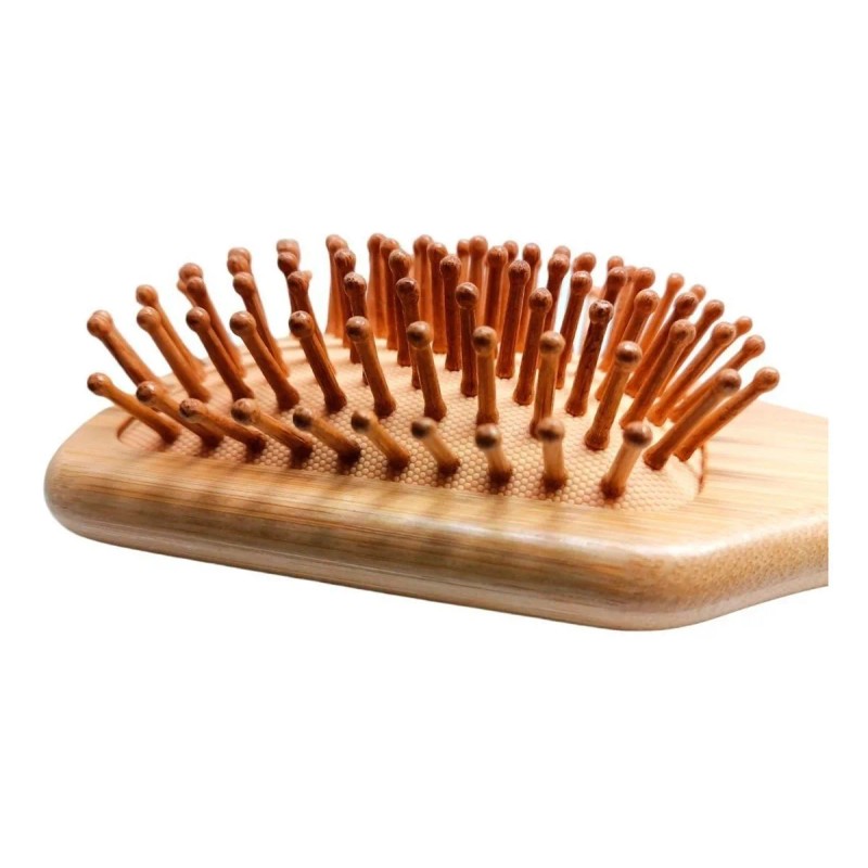 Cepillo Madera Bamb Natural Ecolgico Peine Cabello Full Veraly