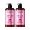 Kerassentials 케라시스 케라마이드 극손상 울트라 1L 2개 샴푸1 +트리트먼트1 대용량 헤어케어 Kerasis Keramide Ultra 1L 2-Piece Shampoo 1 + Treatment 1 Large Capacity Hair Care
