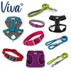 Ancol Viva Step-in Breathable Reflective Weatherproof Pink Comfort Harness 30-36cm,