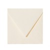 Paper24 Square Envelopes 16 x 16 cm 120 g Soft Cream Pack of 100