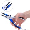 Aluminum Die Casting Fishing Cutting Pliers Non-slip Fishing Clamp Rubber