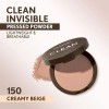 Polvo Compacto Covergirl Clean Invisible Vegan, Tono Beige C