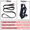 Lights Mountain 2 Pcs 9.8FT Sled Harness Pulling Straps, Sled