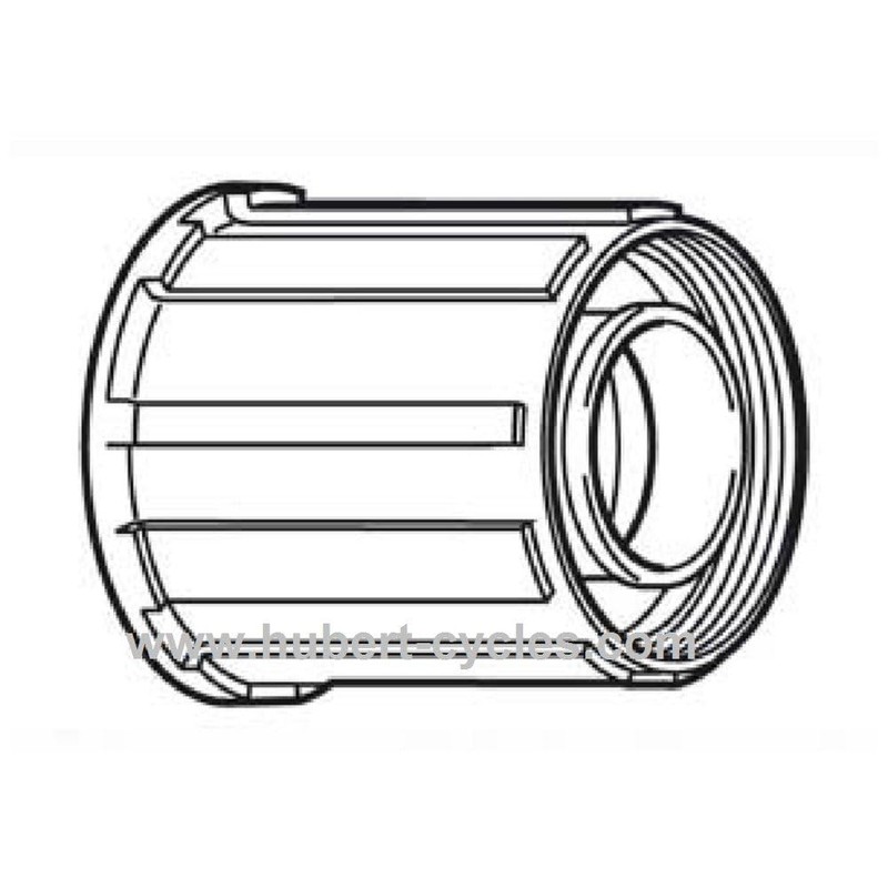 Diverse Shimano Freehub Body Replacement F/BODY C201/RM40 8 Speed