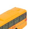 School Bus Model Yellow Die Casting Alloy Openable Door Realistic