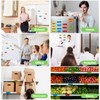 60 Magnetic Strips Writeable (60 x 20 mm), Magnetic Labels