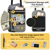 JEELAD Passport Case, Skimming Prevention, Neck Lowering, Passport Cover, Security