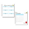 Agenda Snoppy Acost/2026/azul/ 1 Dia X Hoja