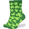 WHOTAY St Patrick's Day Socks for Women Men Good Luck