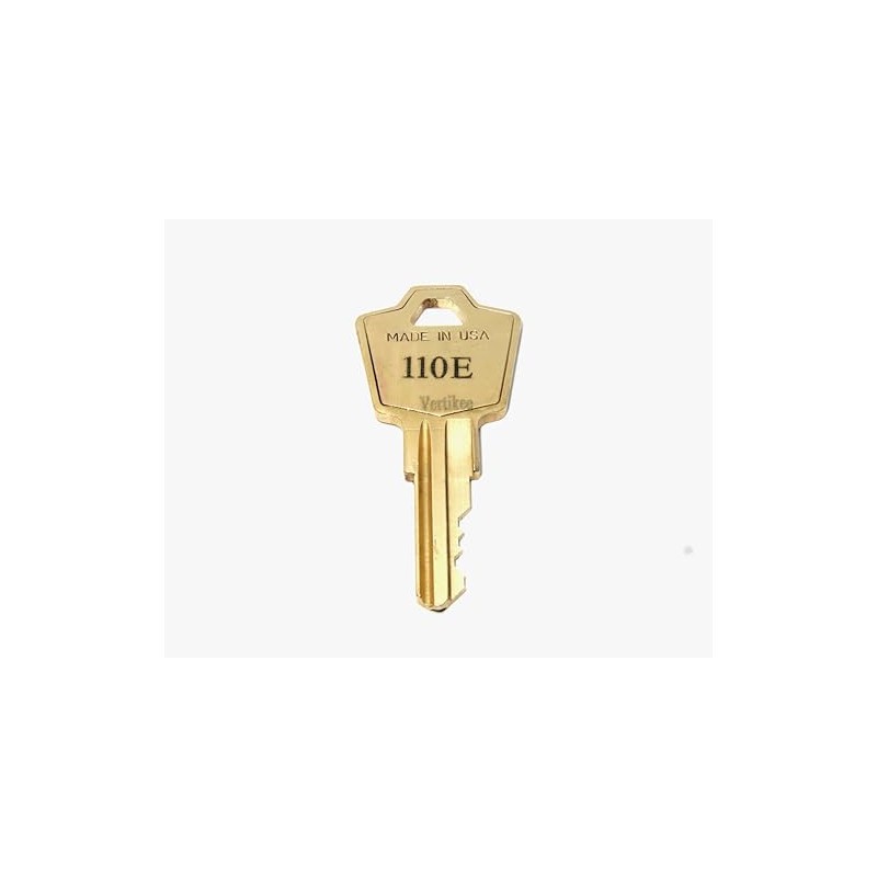 HON 110E File Cabinet Replacement Keys Dark Engraved Vertikee(TM)